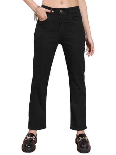 Tokyo Talkies Straight |Jeans Pant|Blue,White & Black Jeans