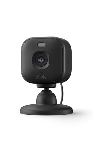 🔥 SELTEN SO GÜNSTIG (-44%) Blink Mini 2K+ (neueste Generation) Überwachungskamera für den Innenbereich| Sicherheitskamera mit Netzstecker für zuhause | 2K-Videoauflösung, 4-fach-Zoom, Nachtsicht in Farbe | 1 Kamera – Schwarz
