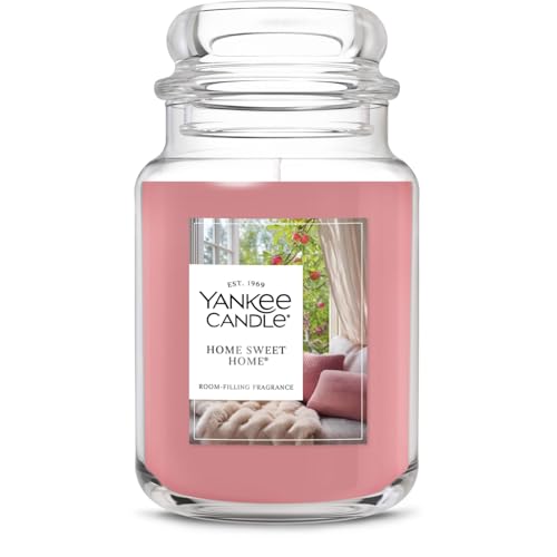 Yankee Candle, Home Sweet Home Fall Scented Candle, 22oz Large Jar with up to 150 Hour Burn Time