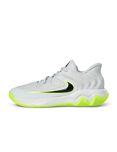 Nike Unisex Giannis Immortality 4 Sneaker, Light Silver/Black/Volt, 8.5 US Men