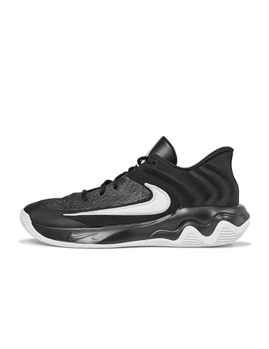 Nike Unisex Giannis Immortality 4 Sneaker, Black/White/Wolf Grey, 9 US Men