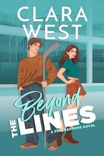 Cover of Beyond the Lines: An enemies-to-lovers college hockey romance (Pine Barren University Book 1)