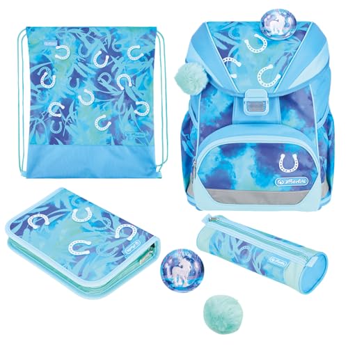 (-20%) herlitz Schulranzen Set 6-teilig Ultralight XL Lucky Horse 22l