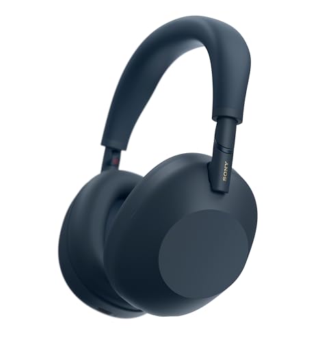 Sony WH-1000XM6 The Best Noise Canceling Wireless Headphones, HD NC Processor QN3, 12 Microphones, Adaptive NC Optimizer, Mastered by Engineers, Studio-Quality, 30-Hour Battery, Midnight Blue