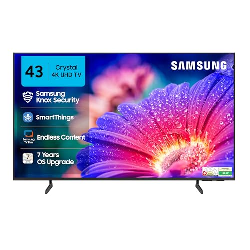 Samsung (43 inches) Crystal 4K Ultra HD Smart LED TV at 23,740 (Effectively)
