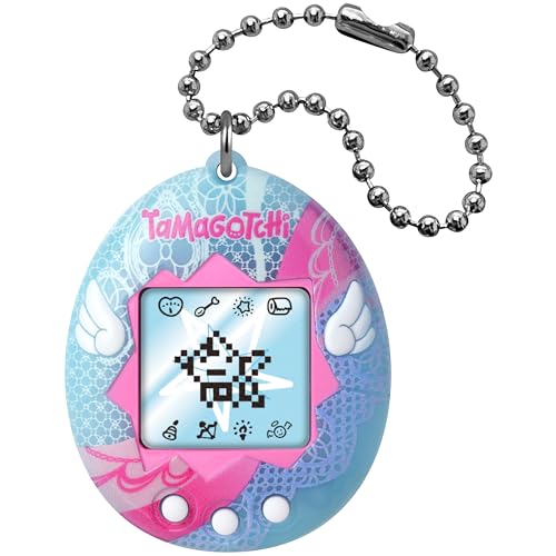🔥 STARKER PREIS (-24%) Bandai - Tamagotchi - Original Tamagotchi - Angel Lace - Elektronisches virtuelles Haustier mit Farbbildschirm - Interaktives Haustierspielzeug - Engelschnürung - Spielzeug Kinder ab 8 Jahren - 46161