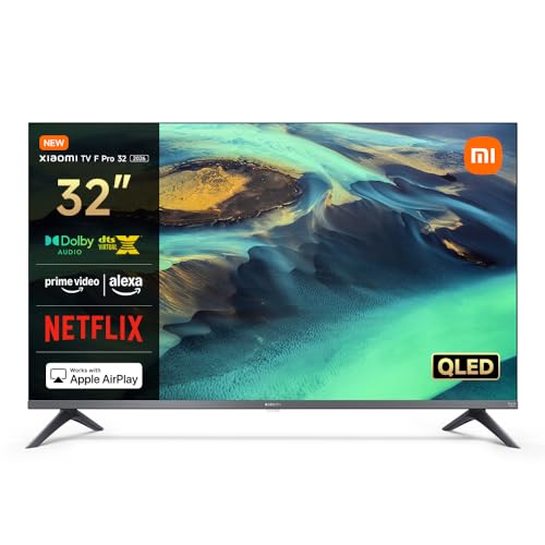 (-37%) Xiaomi TV F Pro 32 32" QLED Smart TV Fire OS7 Triple Tuner DVB-C/S/S2/T/T2