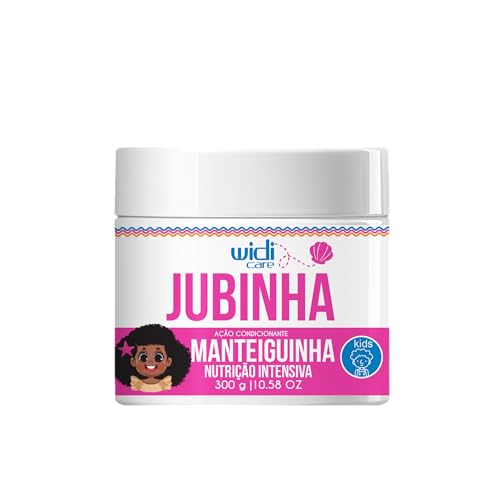 Máscara de Nutrição Intensiva Widi Care Manteiguinha Jubinha, 300g | Para cabelos com curvinhas