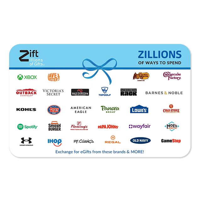 Zift Zillions eGift Card