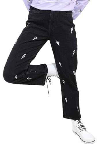 Women's Straight Fit Cropped Jeans| Mid-Rise| Jeans Pant