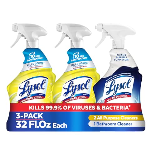 Lysol All-Purpose Disinfecting Cleaner Spray Assorted 32 oz 3-Pack