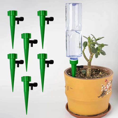 KEYKIN (Pack of 10) Drip Irrigation kit for Home Garden, Self-Watering Spikes, Drip Spikes for Plants, Home Garden, Automatic Plant Watering Devices