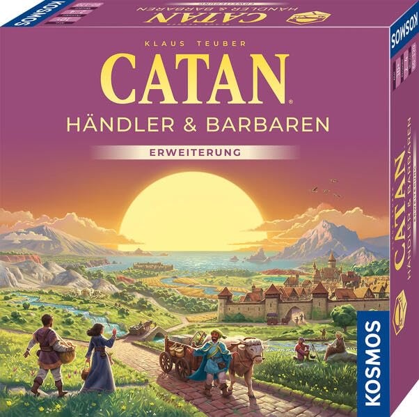 (-18%) Kosmos Catan - Händler & Barbaren, Erweiterung zu Catan - Das Spiel