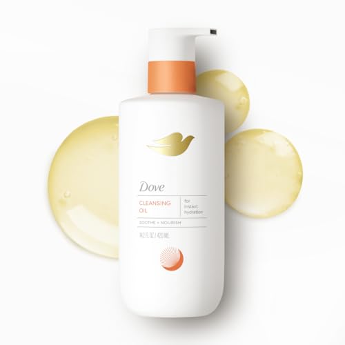 Dove Shower Body Oil Wash – Ultra-Moisturizing Cleansing Oil for Dry & Itchy Skin 14.2 oz