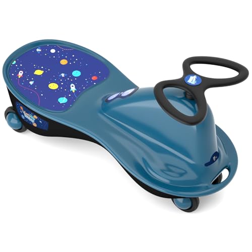 Lifelong Space Swing Car for Kids 1-5 Years | Self-Powered Push Rideon | Sturdy ABS Body, Non-Slip Wheels with up to 100kg Capacity | Indoor & Outdoor