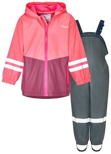 ⚡ BLITZDEAL (-84%) Playshoes Zweiteiliger Regenanzug Fleece-Futter, Gefütterter Matschanzug