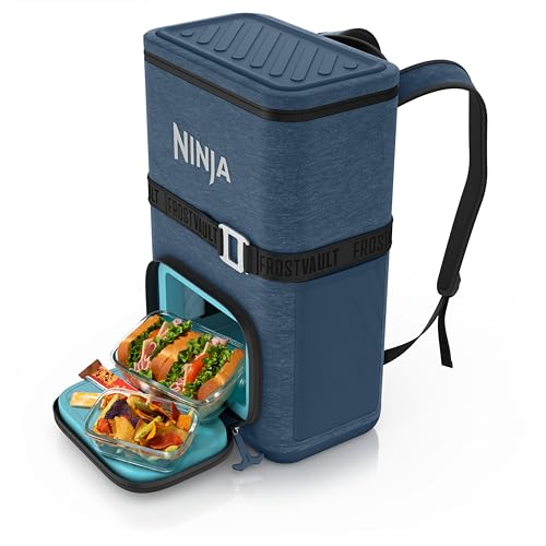 Ninja FrostVault Go Soft Cooler Backpack, 24-Can