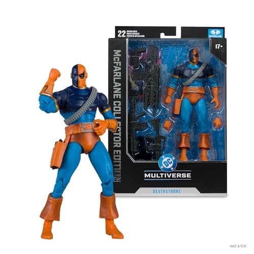 McFarlane Toys- DC Multiverse Deathstroke (Deathstroke The Terminator) 7in Action Figure McFarlane Collector Edition #46