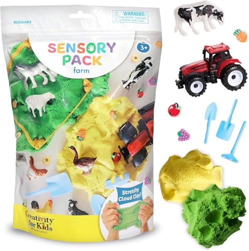 Brinquedo Kit Sensorial Fazendinha Faber-Castell Creativity For Kids | Brinquedo para crianças a partir de 3 anos