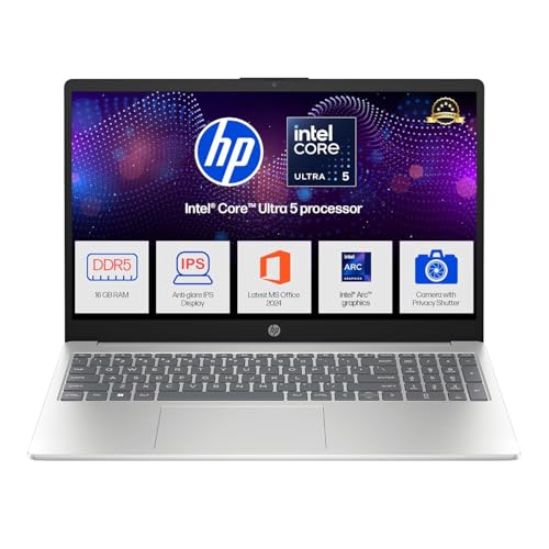 HP 15, Intel Core Ultra 5 125H, 12 Tops (16GB DDR5, 512GB SSD)