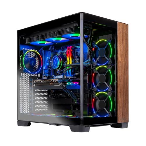 Skytech Prism 4 Gaming PC Desktop, Ryzen 9 9900X3D 4.4 GHz (5.5GHz Turbo), NVIDIA RTX 5090 32GB, X870 Board, 4TB Gen4 NVMe SSD, 64GB DDR5 RAM 6000 RGB, 1200W Gold ATX 3 PSU, Wi-Fi, Win 11