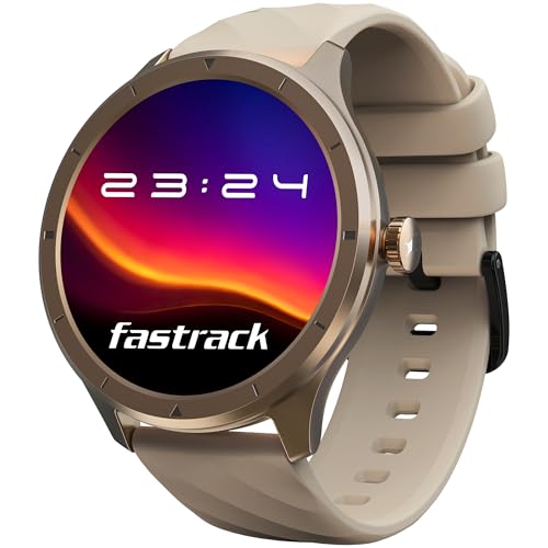 FR2 Smart Watch, 1.38" UltraVU HD Display, Blazing Fast UI, Working Crown, AI Voice Assistant, IP68 Water & Dust Resistant, Health Suite, BT Calling, 