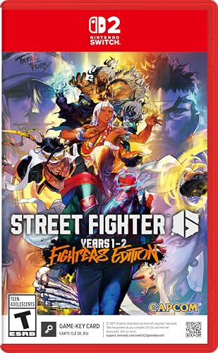 Street Fighter 6: Year 1-2 Fighter Edition - For Nintendo Switch 2
