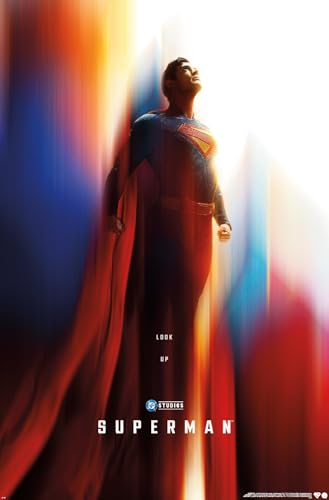 Trends International DC Comics Superman (2025) - Superman Teaser One Sheet Wall Poster, 34L x 22.4W, Unframed Version