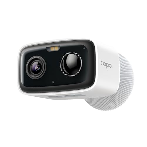 Tapo Outdoor Security Camera Wireless, 1080P, Up to 180 Days Battery, Free Person Detection, Custom Zones, Color Night Vision, SD/Could Storage, Alexa & Google Compatible, Ideal for Homeowners(C400)