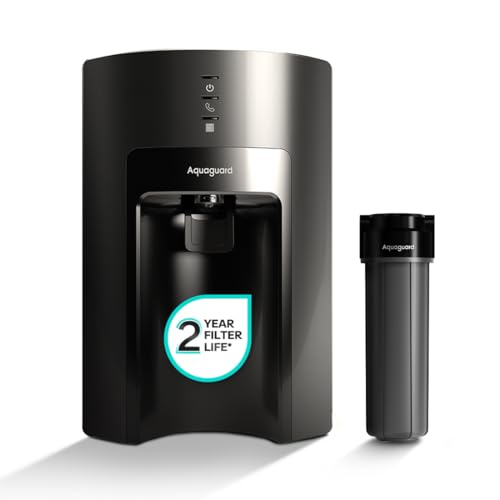 Aquaguard Delight Aquasaver RO+UV+UF+MC Tech | 2-year filter life | With Mega Sediment filter | 2 Free cleaning service | 60% Higher Water Recovery | 