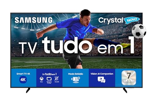 Samsung Smart TV 75" Crystal UHD 4K U8100F 2025