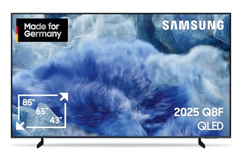 (-59%) Samsung QLED Q8F 4K 85 Zoll (214 cm) UHD, Q4 AI Prozessor, Quantum Dot, AirSlim Design, Upscaling, Gaming Hub, Vision AI Smart TV