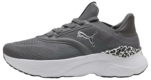 (-59%) PUMA Damen SOFTRIDE MAYVE Animal WNS Straßenlaufschuh, Cool Dark Gray Black Silver, 41.5 EU, Cool Dark Gray PUMA Schwarz PUMA Silber, 42.5 EU