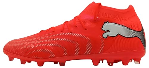 (-17%) PUMA Unisex Future 9 Pro MG Fußballschuh, Leuchtend rot, weiß, schwarz, Silber, 40 EU, Glowing Red PUMA Weiß PUMA Schwarz PUMA Silber, 41 EU