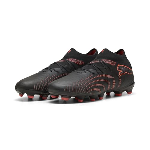 (-33%) PUMA Unisex Future 9 PRO FG/AG Fußballschuh, schwarz-leuchtendes Rot, Starkes Grau, Größe 43, Puma Schwarz leuchtendes Rot, Starkes Grau, 44 EU
