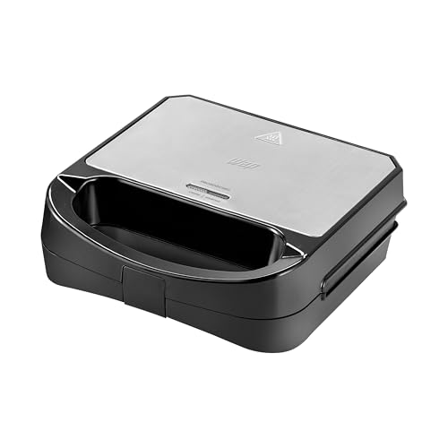 WAP Sanduicheira Grill em Inox WS750 com Aquecimento Rápido Speed Heat e Alça Isotérmica, Antiaderente 750W 220V