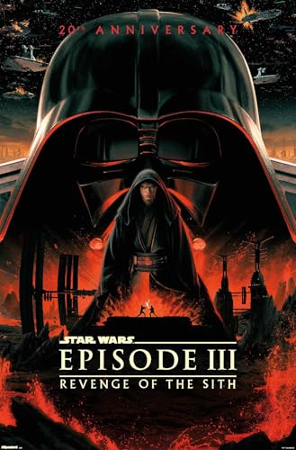 Trends International Star Wars: Revenge Of The Sith - 20th Anniversary Wall Poster, 34L x 22.4W, Unframed Version
