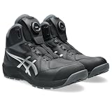 人気急上昇の商品4 - [アシックス]26年発売モデル 安全靴/作業靴 ウィンジョブ CP314 BOA JSAA A種先芯 人工皮革 ハイカット ブラック/ピュアシルバー 