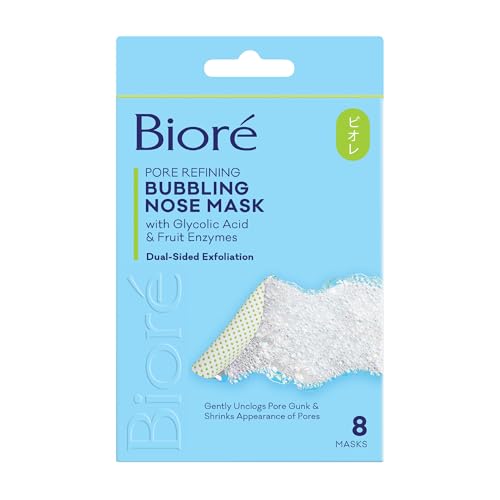 Bioré Pore Refining Bubbling N...ace,Pore Cleansing Mask,8 Ct