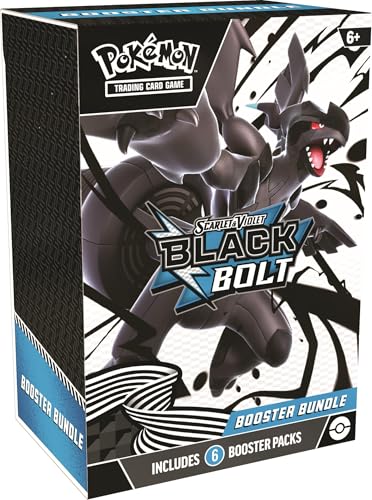 Pokemon TCG Scarlet & Violet 10.5 Black Bolt Booster Bundle Set