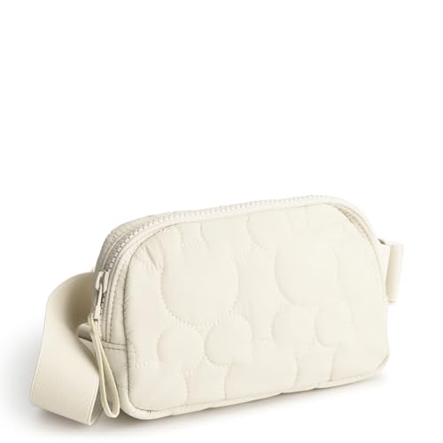 Vera Bradley Women's Disney Featherweight Woodward Small Belt Bag, Pumice Stone, One Size
