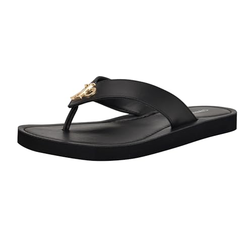 Calvin Klein Women's Jaimze Sandal, Black 001, 7