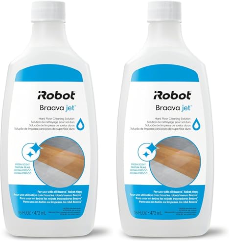 iRobot Authentic Replacement Parts Cleaning Solution (16 Oz) (Pack of 2)