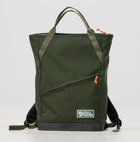 🔥 SELTEN SO GÜNSTIG (-54%) Fjällräven Rucksack Freizeitrucksack mit Laptopfach Vardag Totepack 22 Deep Forest dunkelgrün