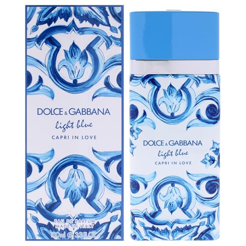 (-14%) Dolce & Gabbana Light Blue Capri in Love Eau de Parfum, 100 ml, Sommerduft mit Majolika-Motiven