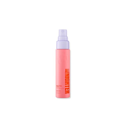 Urban Decay All Nighter Waterproof Makeup Setting Spray - Blurring Matte Finish, Up to 24HR Wear, Ultra-Fine Facial Mist, Mattifying Oil Control Face Primer, Smudge-Proof, Transfer-Resistant 1 Fl Oz (Pack of 1)