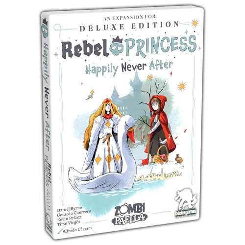 Rebel Princess Deluxe Edition: Happily Never After Expansion – Fast-Paced Strategy Card Game, 3+ Players, Ages 15+, 45 Min Play, from The Creators of Cat in The Box Deluxe Edition