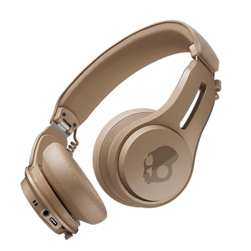 Skullcandy Icon ANC On-Ear Wireless Bluetooth Headphones - Active Noise Cancelling, 97.5dB 60Hr Battery + Rapid Charge, Mic, Stay-Aware Mode, iOS & An