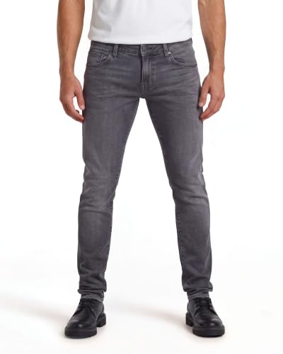 🔥 STARKER PREIS (-54%) G-STAR Herren Revend Skinny Jeans, Grau (Faded Odyssey Grey 51010-D535-G317), 34W / 36L