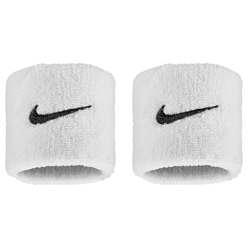 Nike Unisex Adult Swoosh Classic Wristband 2 Pack